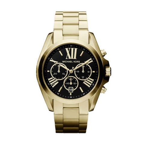 michael kors bradshaw black stainless steel watch|Michael Kors bradshaw women's watch.